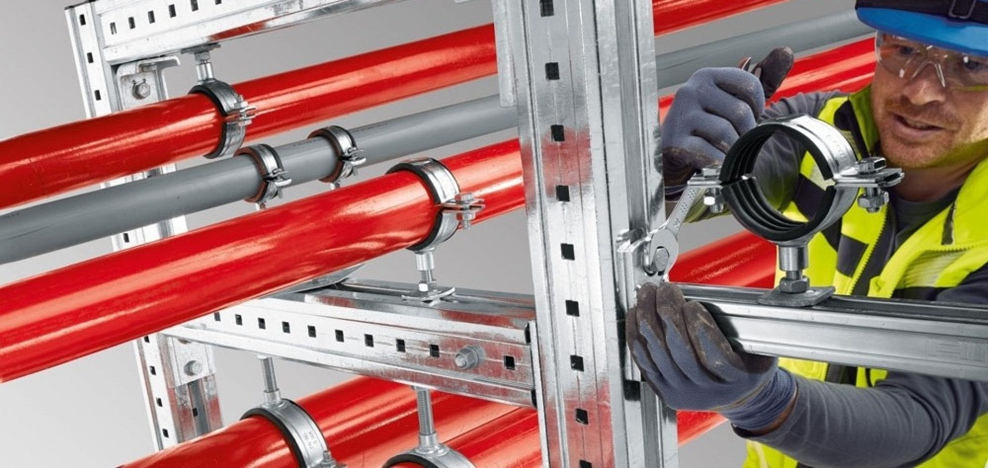 Hilti piping solution MIQ system for heavy duty applications