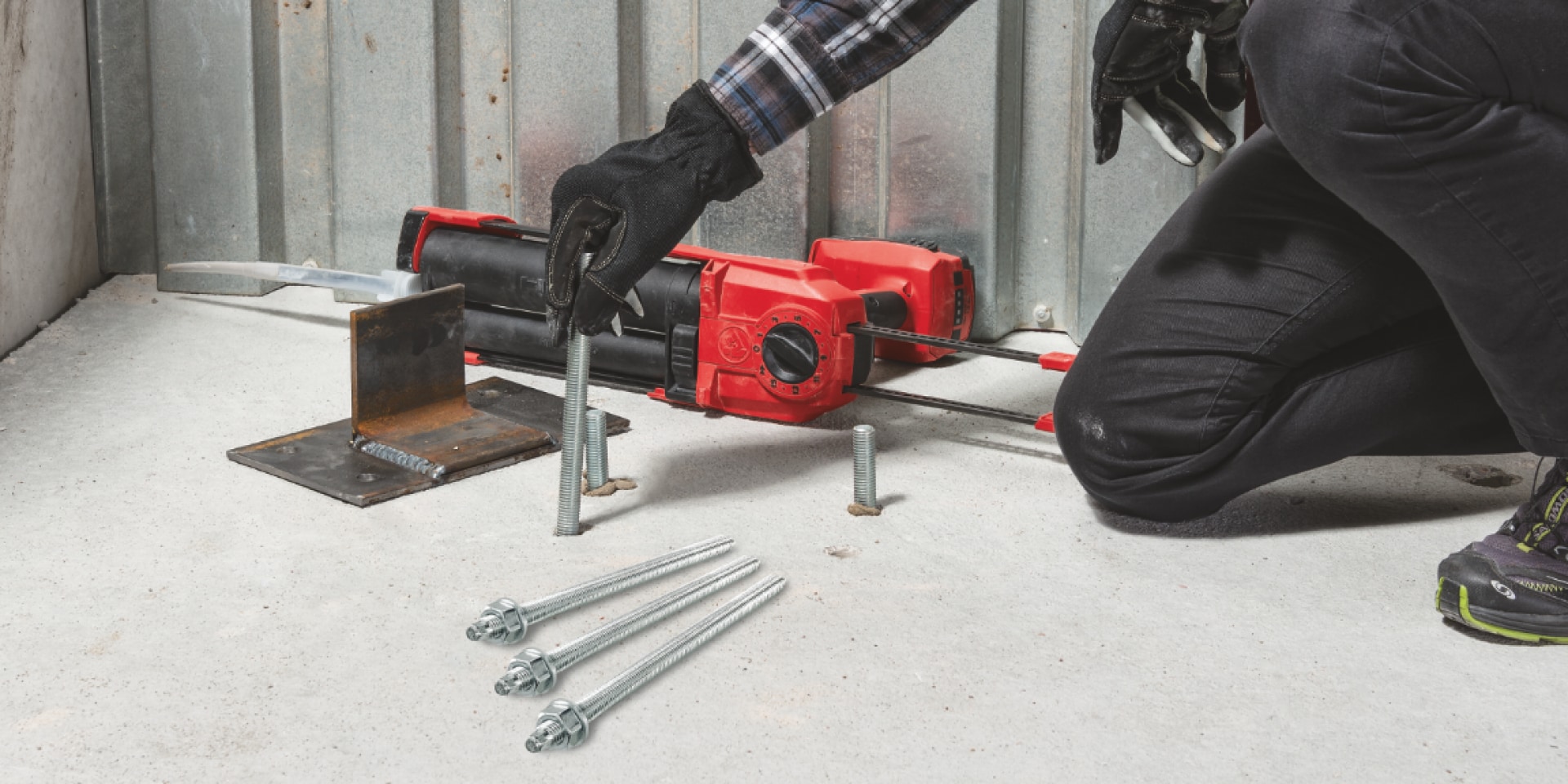 Hilti Malaysia baseplate application