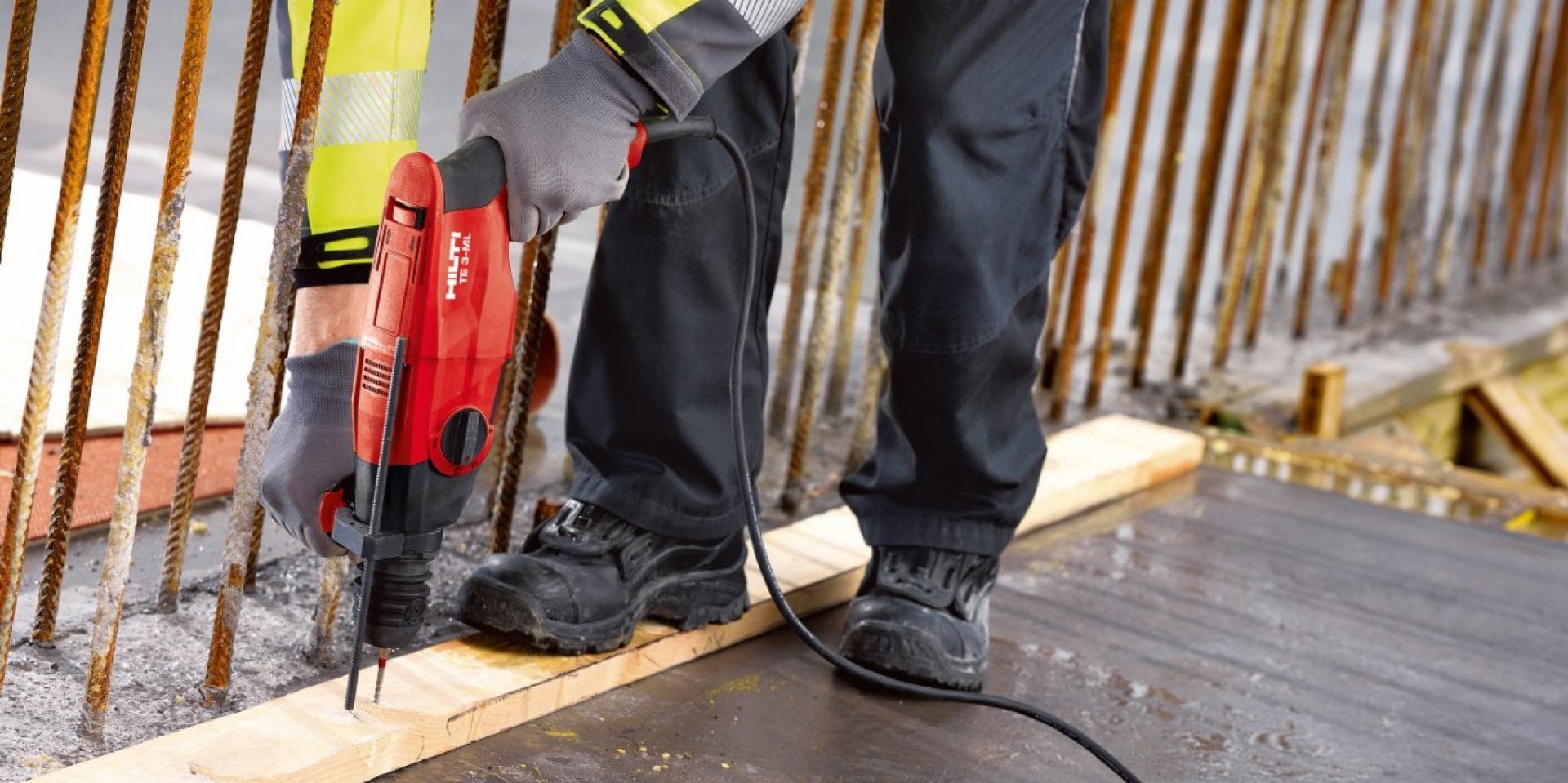 Hilti TE 3-CL hammer drill lasts long under extreme conditions
