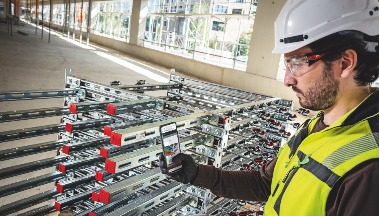Scanning pre-assembled modular support systems