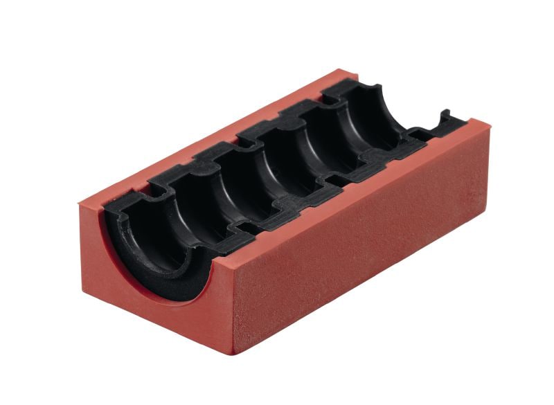 Image 2 of 6: CFS-T cable module Modules to seal cables/pipes within a transit frame when high water- and gas-tightness and fire-resistance are required
