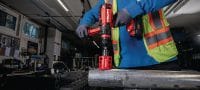 Go to slide 5 of 5: SF 8M-22 cordless drill driver Cordless drill driver with interchangeable chucks, more torque, higher RPM and adjustable speed Applications 4