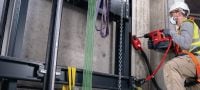 Go to slide 4 of 8: TE 30-22 cordless rotary hammer Powerful cordless SDS Plus (TE-C) rotary hammer with Active Vibration Reduction and Active Torque Control for concrete drilling and chiseling (Nuron battery platform) Applications 2