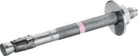 Go to slide 2 of 3: HST2 V3 BW wedge anchor High-performance wedge anchor (M8-M16) for static and seismic loads in cracked concrete (carbon steel, big washer)