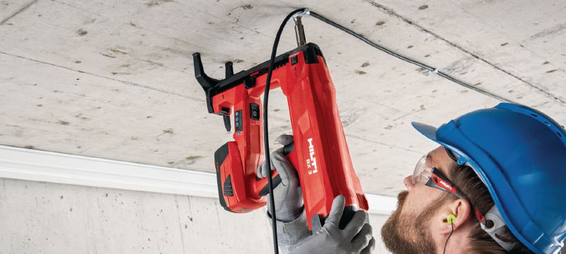 BX 3-ME 02 Cordless nailer 22V cordless nailer for electrical and mechanical applications Applications 1