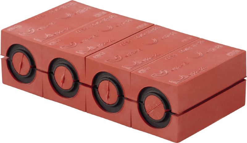 Image 1 of 6: CFS-T cable module Modules to seal cables/pipes within a transit frame when high water- and gas-tightness and fire-resistance are required