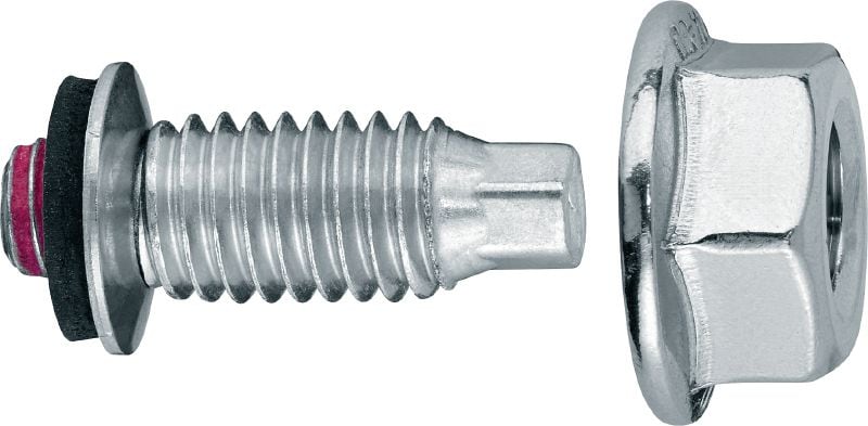 S-BT MR Screw-in stud (aluminium) Threaded screw-in stud (stainless steel, metric thread) for multi-purpose fastenings on aluminium in highly corrosive environments