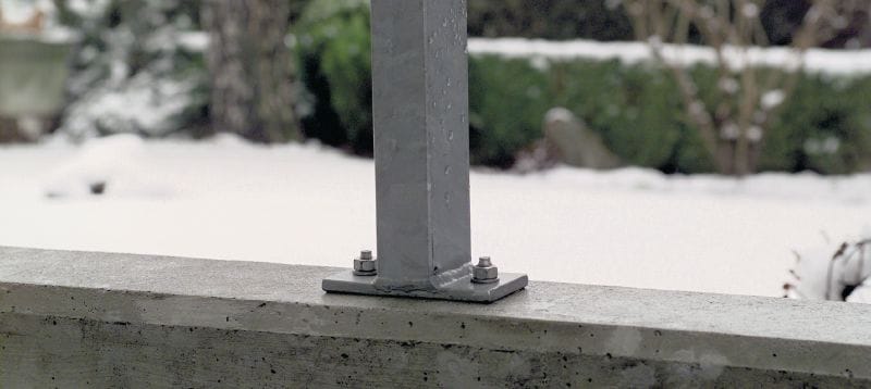 Image 4 of 6: HSC-AR Shallow undercut anchor Ultimate-performance shallow undercut anchor (stainless steel, external thread) Applications 1
