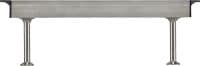 Go to slide 3 of 6: HAC-C-P Hot-rolled anchor channel High performance hot-rolled cast-in anchor channels in standard sizes and lengths suitable for a wide range of applications