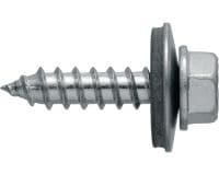 S-MP 63 S Self-tapping screws Self-tapping screw (A2 stainless steel) with 19 mm washer for fastening thin metal to metal or wood