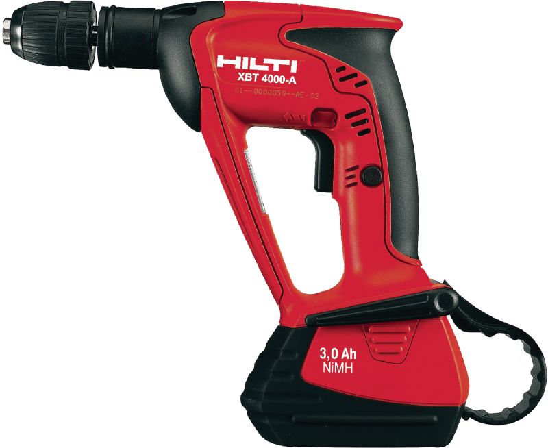X-BT 4000-A Cordless drill Cordless drill for predrilling accurate holes for X-BT and S-BT fasteners