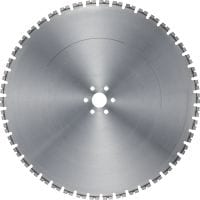 SPX MCS Equidist Wall Saw Blade (60H: fits on Hilti and Husqvarna®) Ultimate wall saw blade (15 kW) for high speed and a long lifetime in reinforced concrete (60H arbor)