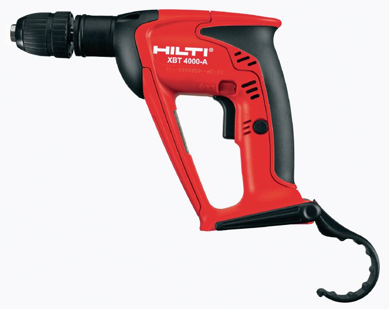 X-BT 4000-A Cordless drill Cordless drill for predrilling accurate holes for X-BT and S-BT fasteners