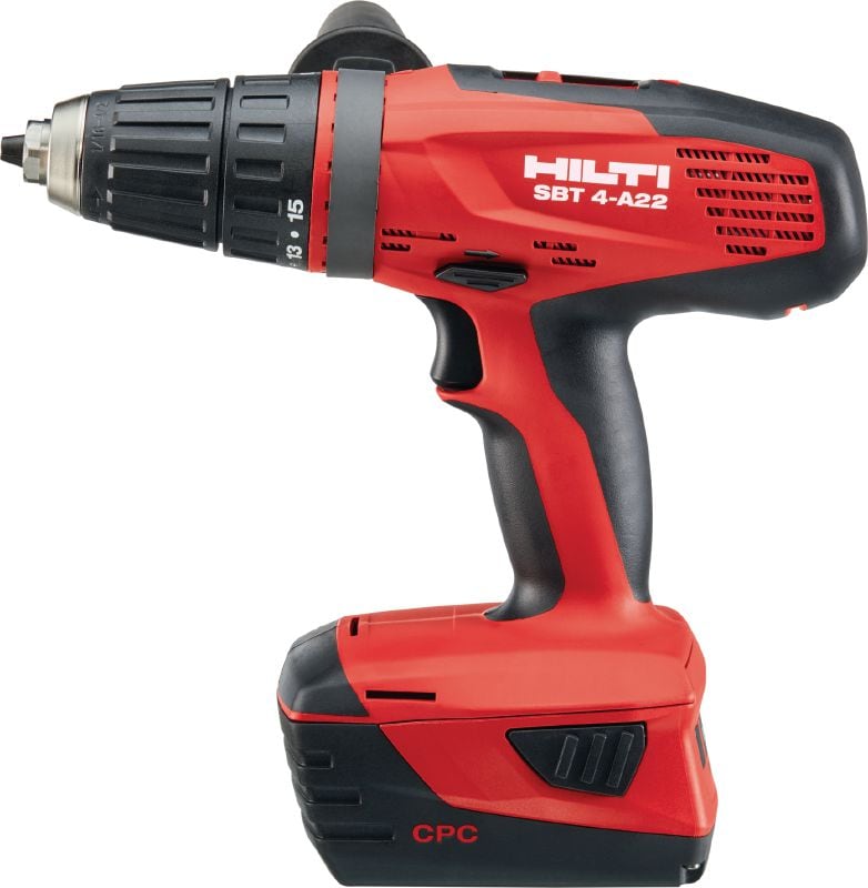 SBT 4-A22 Cordless drill driver Cordless drill driver for predrilling accurate holes and installing S-BT fasteners