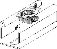 MQM Wing nut Galvanised wing nut for connecting modular support system components