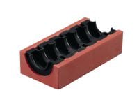 Go to slide 2 of 6: CFS-T cable module Modules to seal cables/pipes within a transit frame when high water- and gas-tightness and fire-resistance are required