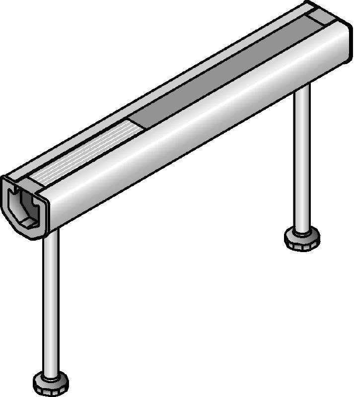 Standard HAC-T anchor channels Serrated cast-in anchor channels in standard sizes and lengths with the approvals needed for 3D loads