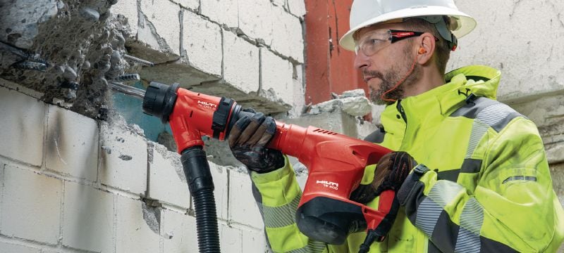 TE 500 SDS Max demolition hammer Robust SDS Max (TE-Y) demolition hammer for light-duty chiselling in concrete and masonry Applications 1