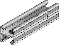 MQ-21 D-R Stainless steel (A4) MQ installation double channel for medium-duty applications