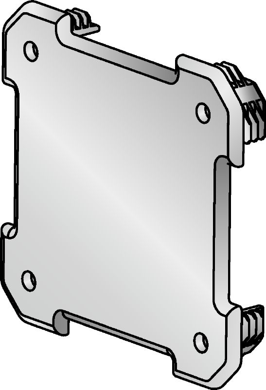 MIA-EC Girder end cap for safer and neater covering of MI and MIQ girder ends