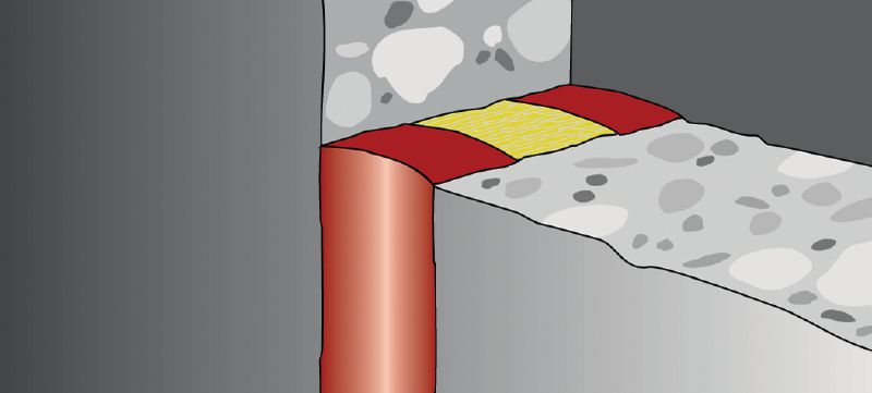 Image 3 of 4: CP 601s Firestop silicone sealant Silicone-based sealant providing maximum movement in fire-rated joints and pipe penetrations Applications 1