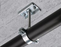 Go to slide 2 of 2: MFP-PC fixed point pipe clamp Galvanised fixed point pipe clamp for maximum performance in heavy-duty applications Applications 1