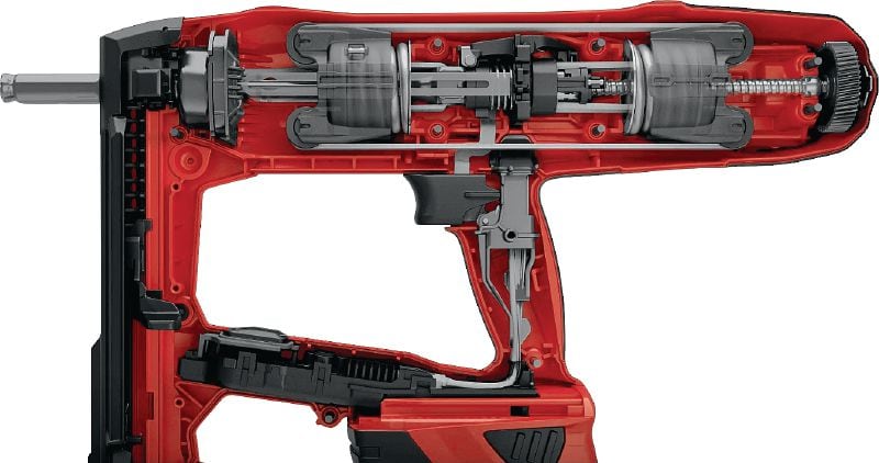 BX 3-ME 02 Cordless nailer 22V cordless nailer for electrical and mechanical applications