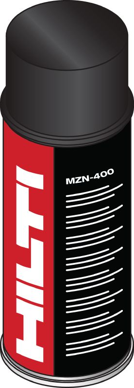 MZN-400 zinc spray Zinc spray to help protect exposed steel against corrosion