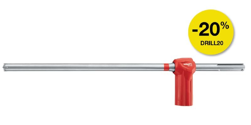 TE-YD (SDS Max) Metric hollow drill bit Ultimate SDS Max (TE-Y) hollow drill bit for virtually dust-free drilling in concrete