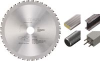 Go to slide 2 of 2: Steel circular saw blade Premium circular saw blade for straight, fast, cold cutting in metal